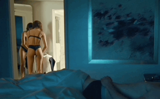 Zendaya Challengers Sex Scene Zendaya Thong Lingerie As GIFs 
